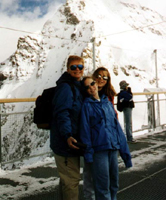Lisa, Sarah, and Emily - Jungfraujoch