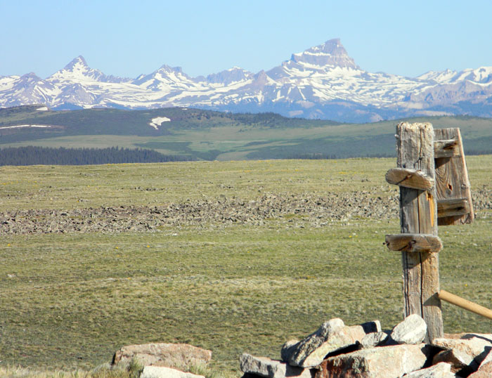 Cairn on Snow Mesa